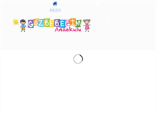 Tablet Screenshot of gozbebegimanaokulu.com